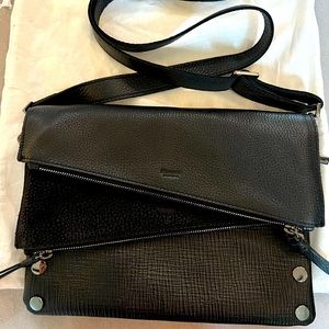 Authentic Hammitt Dillon Flap Crossbody with Gunmetal Hardware.